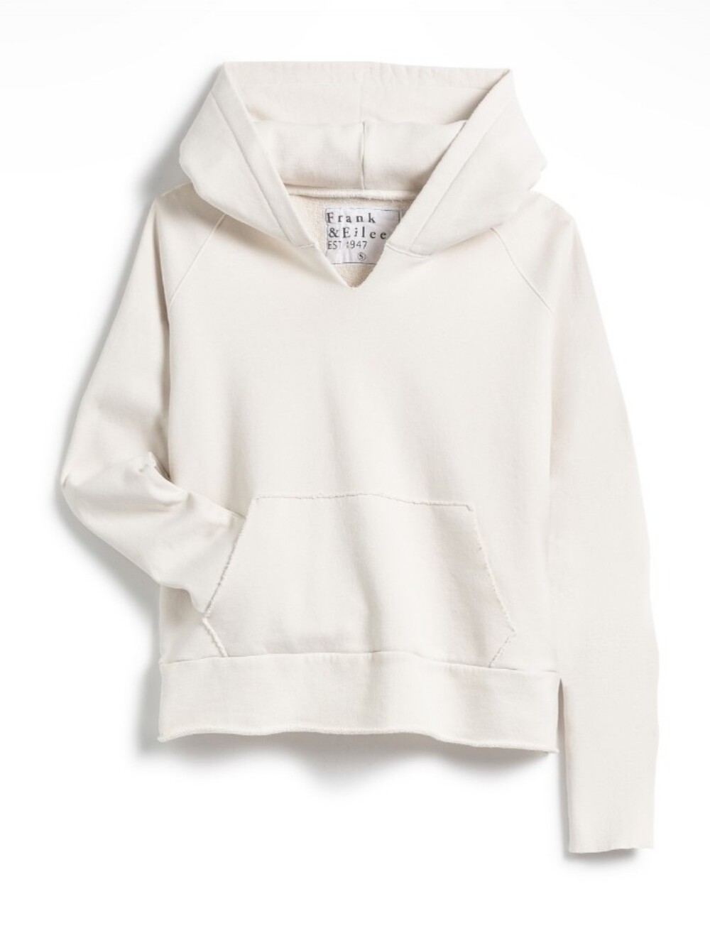 FRANK AND EILEEN MELANIE ESSENTIAL HOODIE VINTAGE WHITE